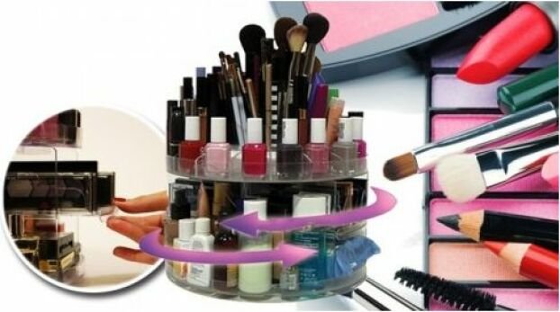 Suport / Organizator pentru cosmetice Glam Caddy